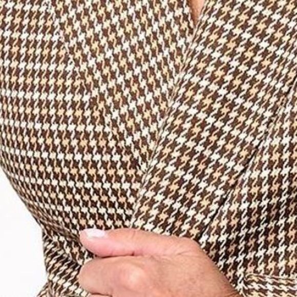 Studio Park Women's Plus Sz Jacket 2X Blazer Medium Grey Heather A608666 - Picture 2 of 4